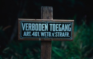 verboden toegang